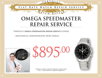 Flat-Rate Watch Repair - OMEGA