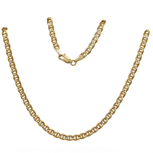 Vintage 14k Yellow Gold Chain 24"