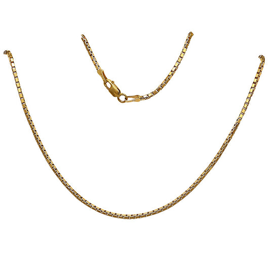 Vintage 14k Yellow Gold Chain 20"